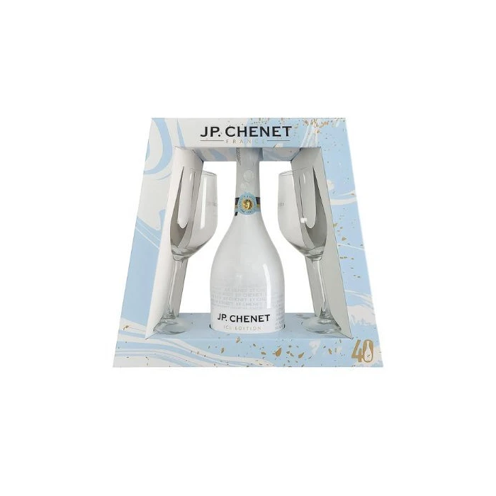 Vinho Espumante JP Chenet Ice Edition Blanc Kit Espumante e Taças