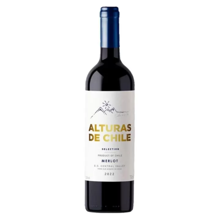 Vinho Tinto Alturas De Chile Merlot 2022 750Ml Vinho Tinto Alturas De Chile Merlot 2022 750Ml