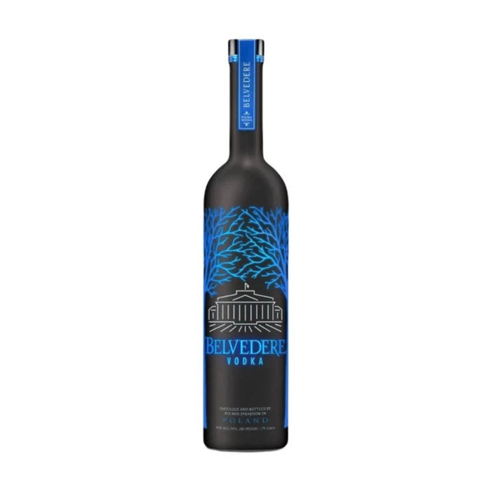 Vodka Belvedere Midnight Poland 1750ml com led