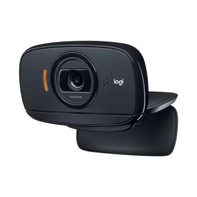 Webcam C525 Hd 720P Portable Logitech Com Microfone Novo