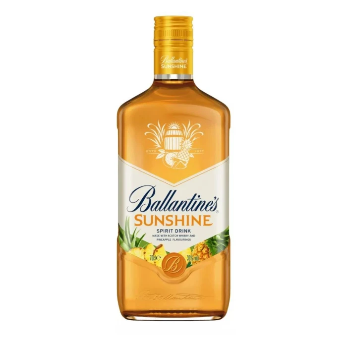 Whisky Ballantines Sunshine Sabor Abacaxi 700mL