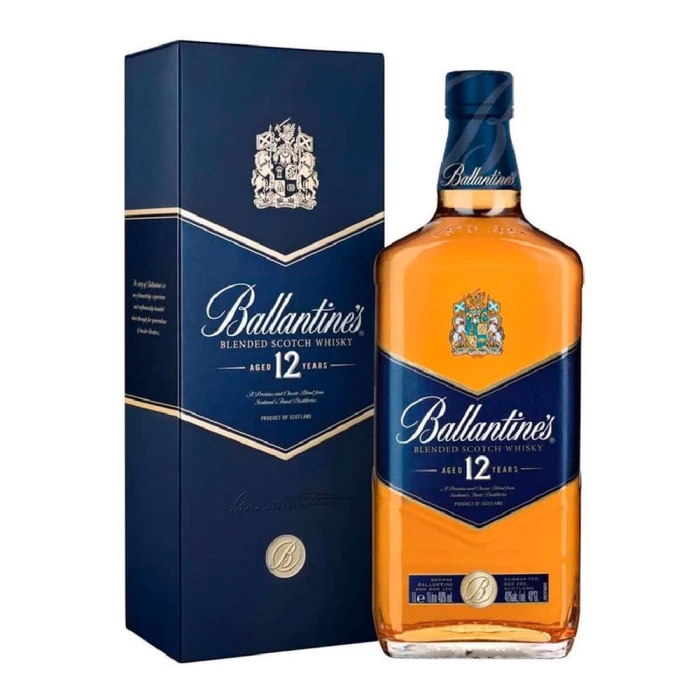 Whisky Escocês Ballantine's 12 anos 1 Litro Blend Whisky Escocês Ballantine's 12 anos 1 Litro Blend